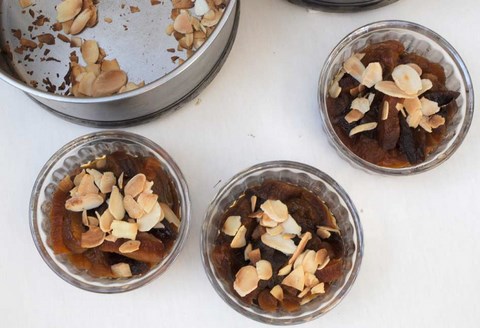 abricots secs en dessert