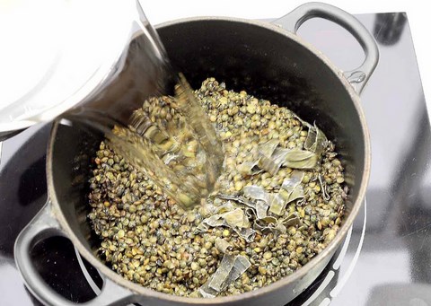 recette lentilles vertes