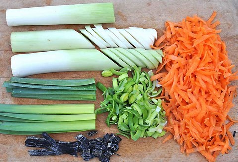 recette soupe poireaux carottes