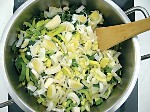 recette soupe poireaux carottes