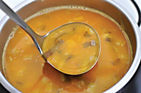 recette soupe chou et potimaron