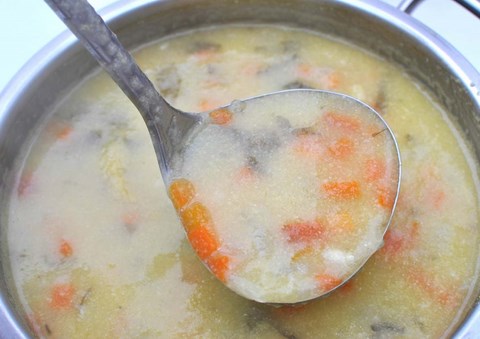 recette soupe au maïs