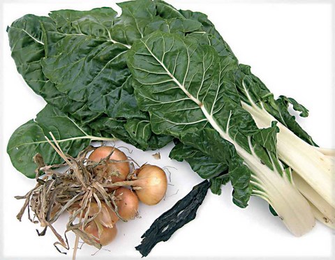 recette soupe oignons bettes