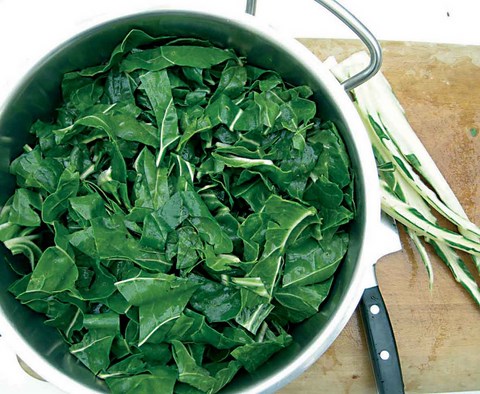 recette soupe oignons bettes