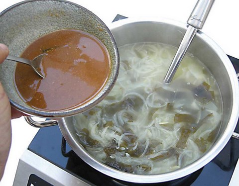 recette soupe oignons miso 