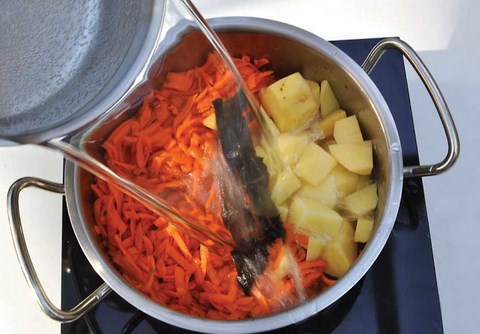 recette velouté rapide de carottes